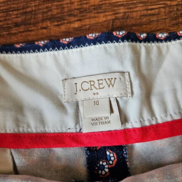 J. Crew Filigree Chino Shorts - Picture 3 of 8